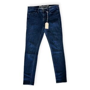 Madewell x Thredup Womens dark blue skinny jeans